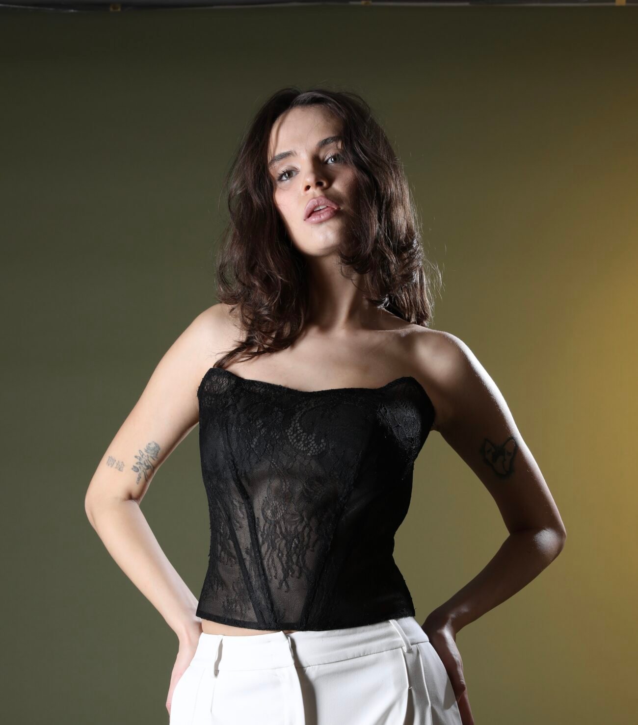Straples Lace Corset Top - Image 3
