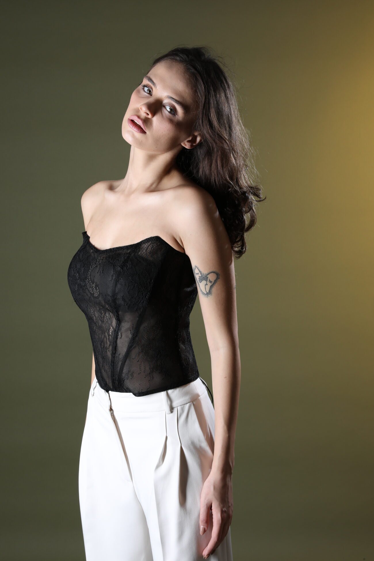 Straples Lace Corset Top - Image 2
